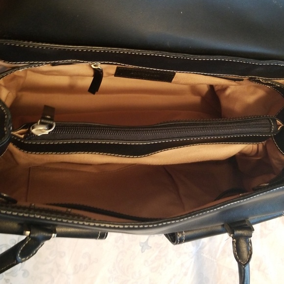 ANN TAYLOR LEATHER BAG - Picture 5 of 7